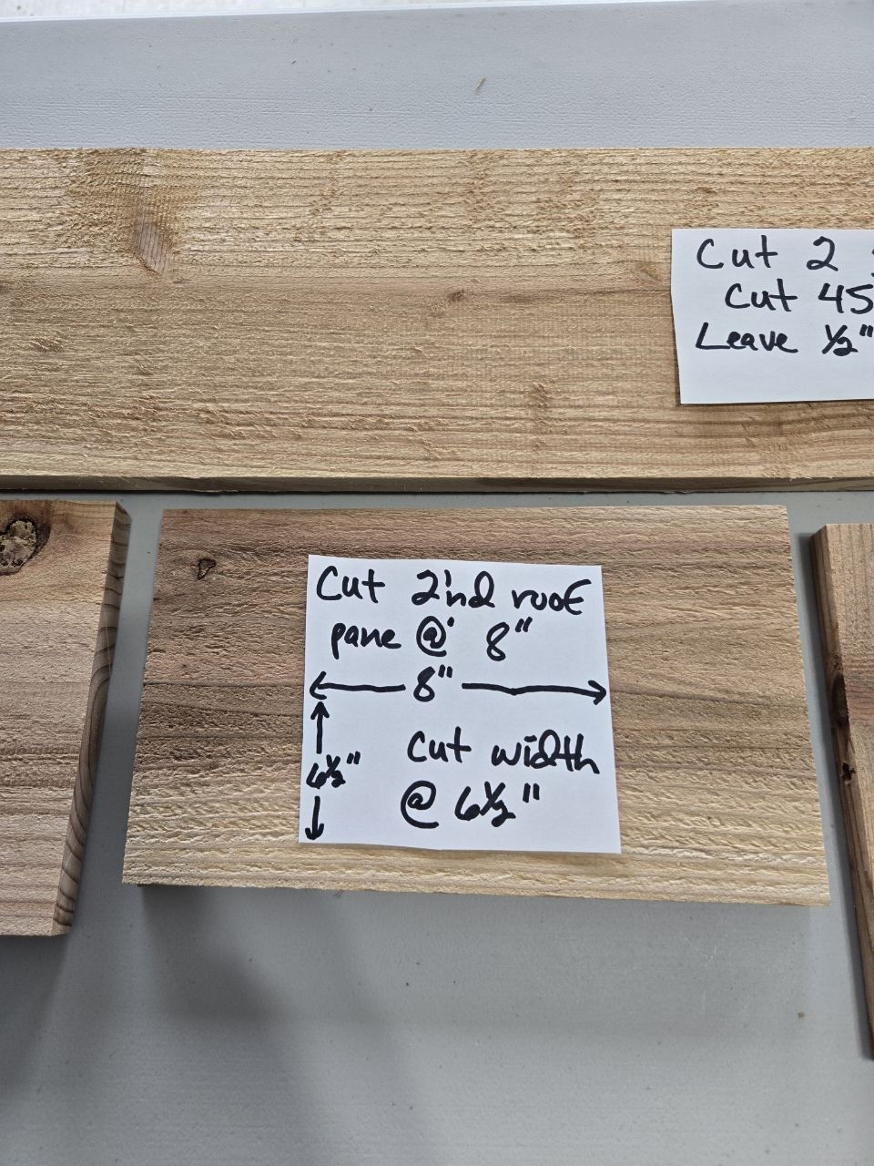 Cut step 3