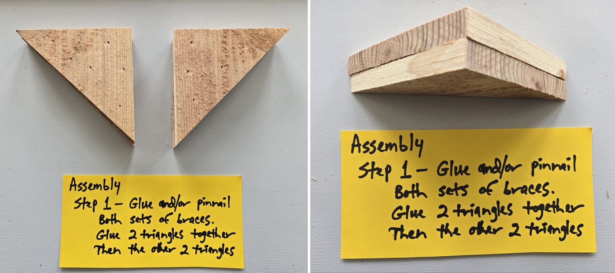 Assembly step 1